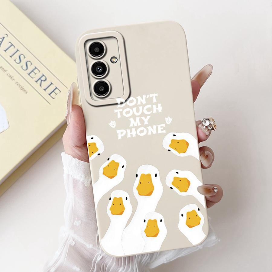 

For Samsung Galaxy M13 4G Case SM-M135F Proective Cover Soft Silicone Cartoons Flower Case For SamsungM13 F13 M23 4G Phone Bags Samsung F13