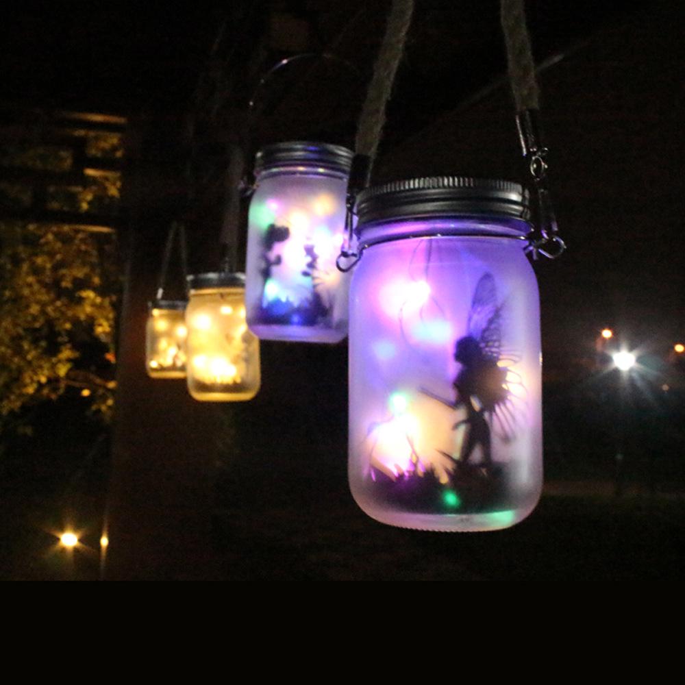Waterproof Solar Fairy Bottle String Lights for Garden and Balcony Decoration