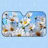 Daisies Car SunShade Car Sunshade, Front Windshield Protector, Foldable UV Resistant Sunshade Cover, Car Accessories