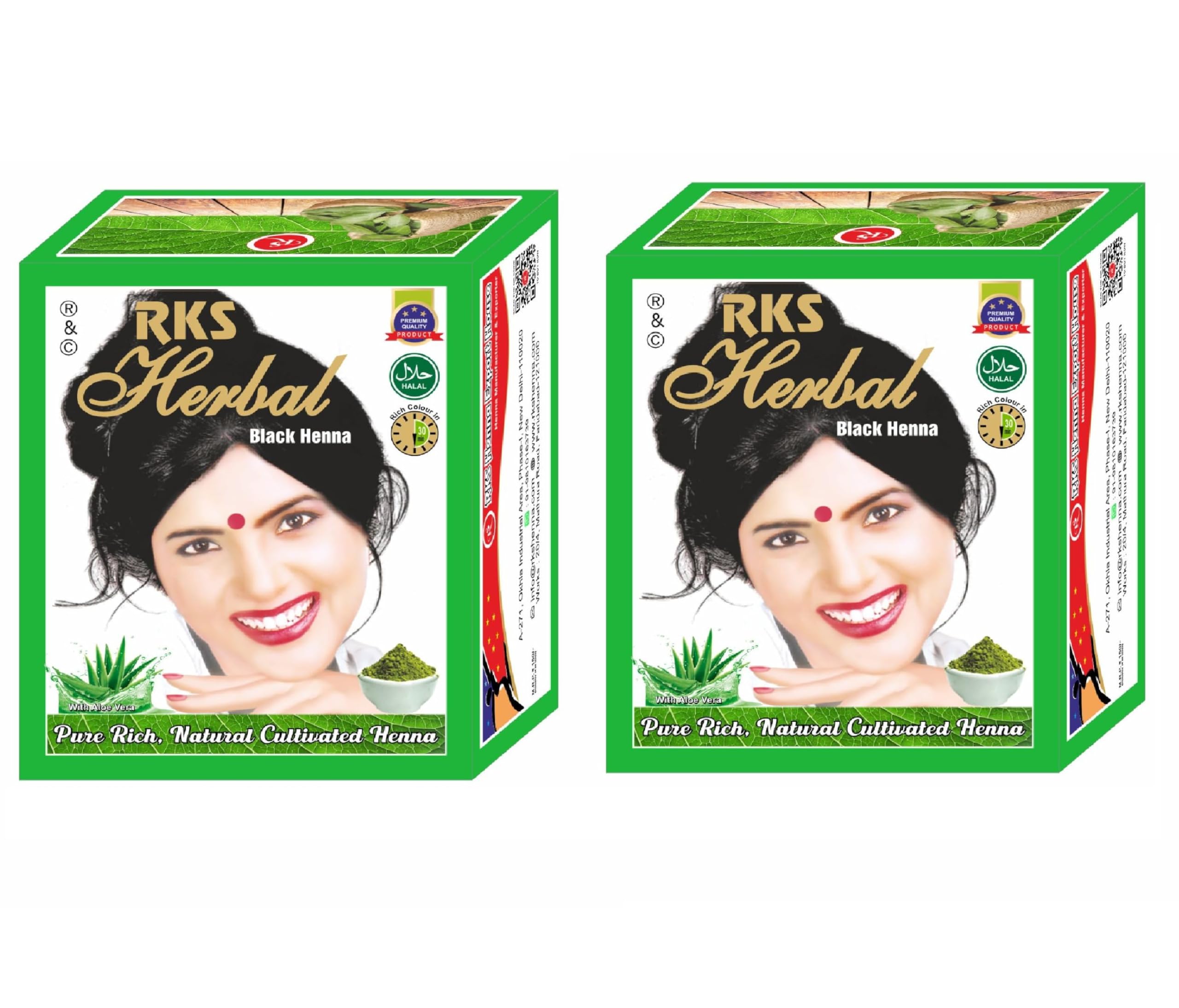 RKS Augu Henna Mehendi Matu Krāsošanai