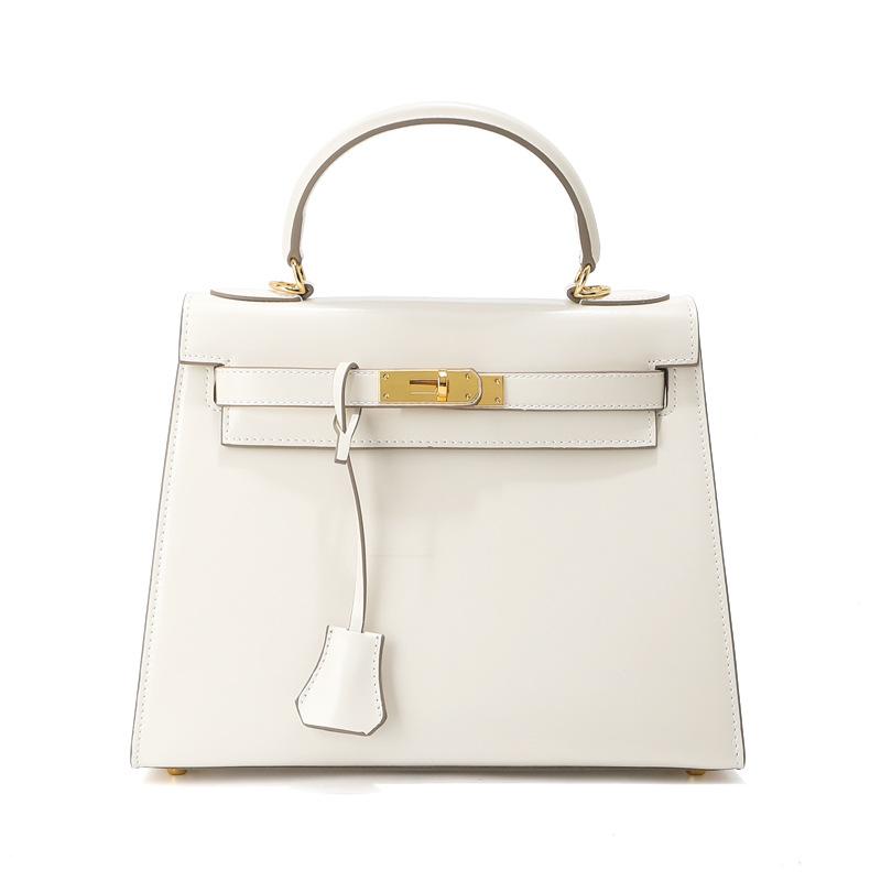 Borsa in Pelle da Donna Kelly Cowhide Lucida Seconda Generazione Grande Capacità da Pendolare Borsa a Spalla/Mano Borsa a Tracolla