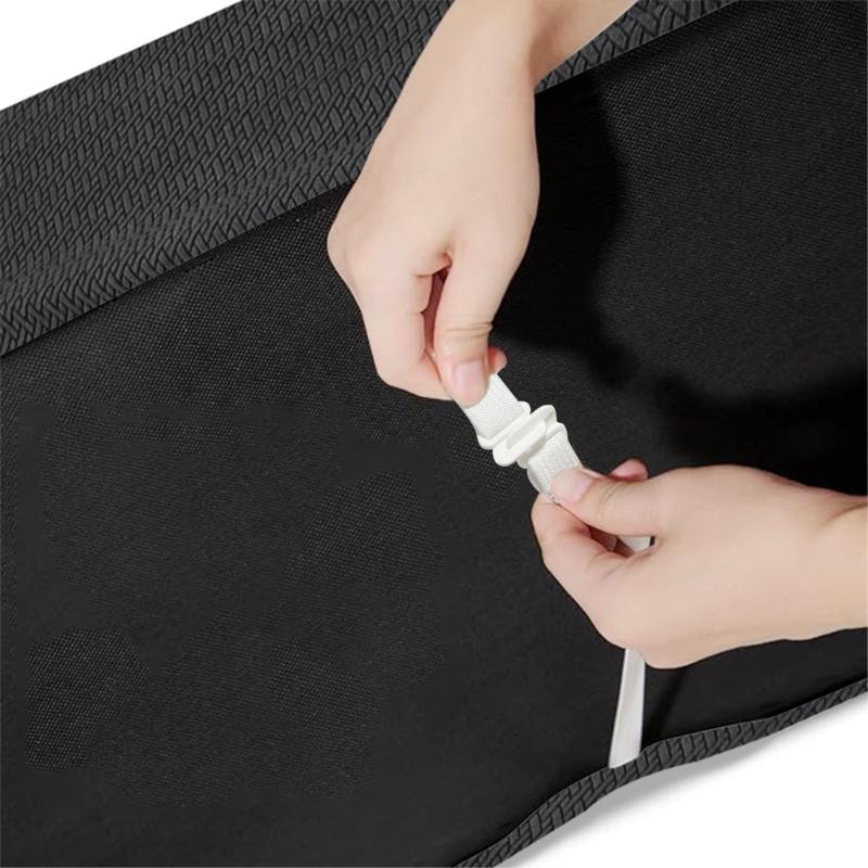 Machine Washable Benches Chair Covers Tear Resistant elasticitys Design Fit Up To 140cm For Living Room Office Use