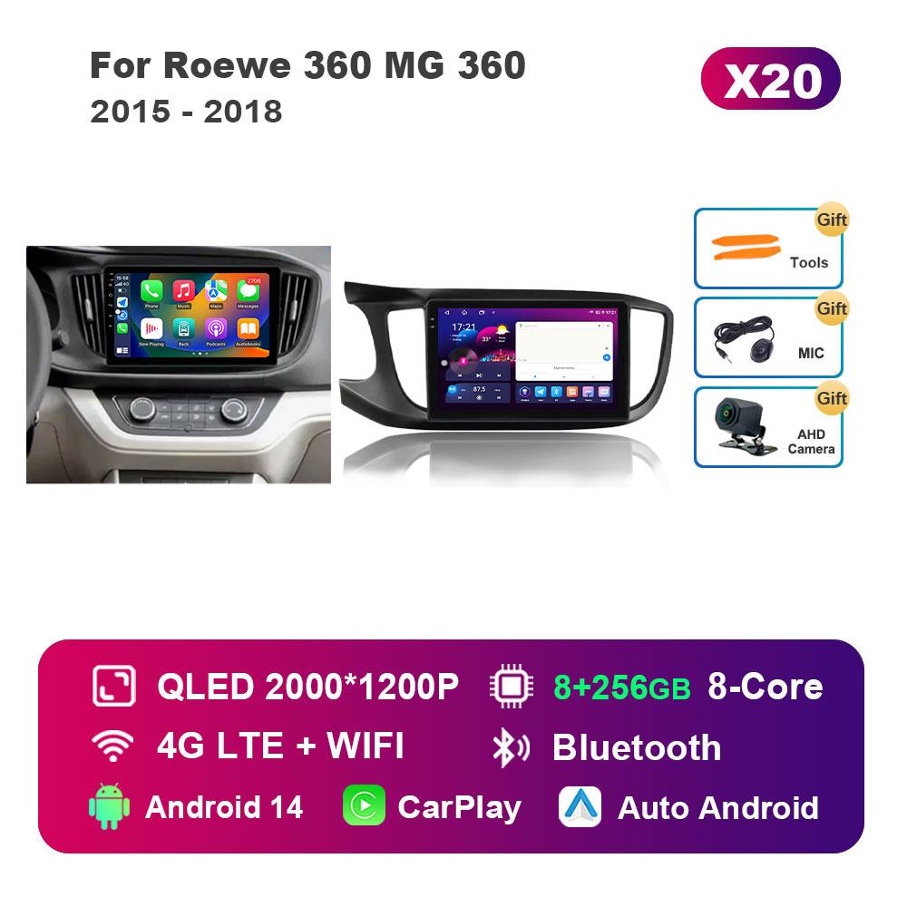 Android Intelligent System Car Radio Multimedia Player for Roewe 360 MG 360 2015 - 2018 Touch Screen 4G WiFi BT GPS Navigation