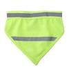 Reflective Dog Bandana Luminous Pet Neckerchief Soft Touch Dog Saliva Towel  Pet Grooming