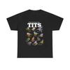 Great Tits And Correct Opinions T-Shirt Funny Bird Lover Tee Sarcastic Humor Graphic Unisex Shirt