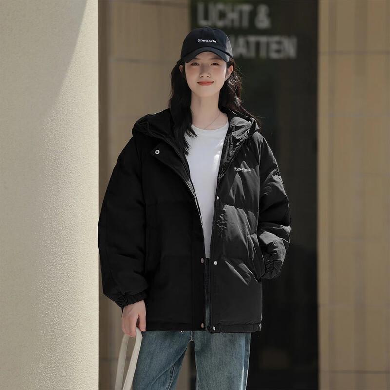 

TonLion Women s Hooded Long Down Jacket S