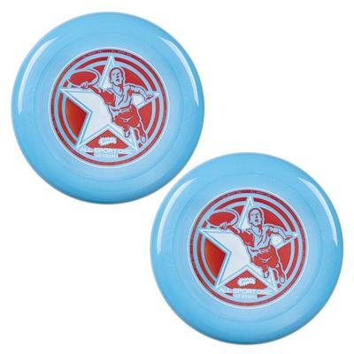Frisbee All Sport 140g Flying Disc, Outdoor Activities - Pack of 2, Blue