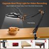 LED Phone Live Streaming Fill Light with Flexible Robotic Arm Phone Holder Fixed Shooting Recording Live Streaming Selfie Stick