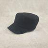 Small Head Circumference Women's Hat Fall and Winterpure Color Peaked Cap High-end Flat Top Hat Casualfashioncasual Men's Hat Couple Hat