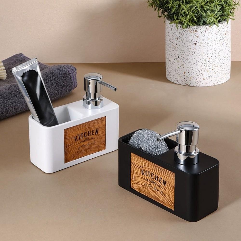 ABS Schwammhalter 160ml Flüssigseifenspender Küchenseifenspender Händewaschen