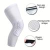 2pcs Breathable Knee Compression Sleeves Designed for Sports Like Basketball, Football, Volleyball, And Cycling