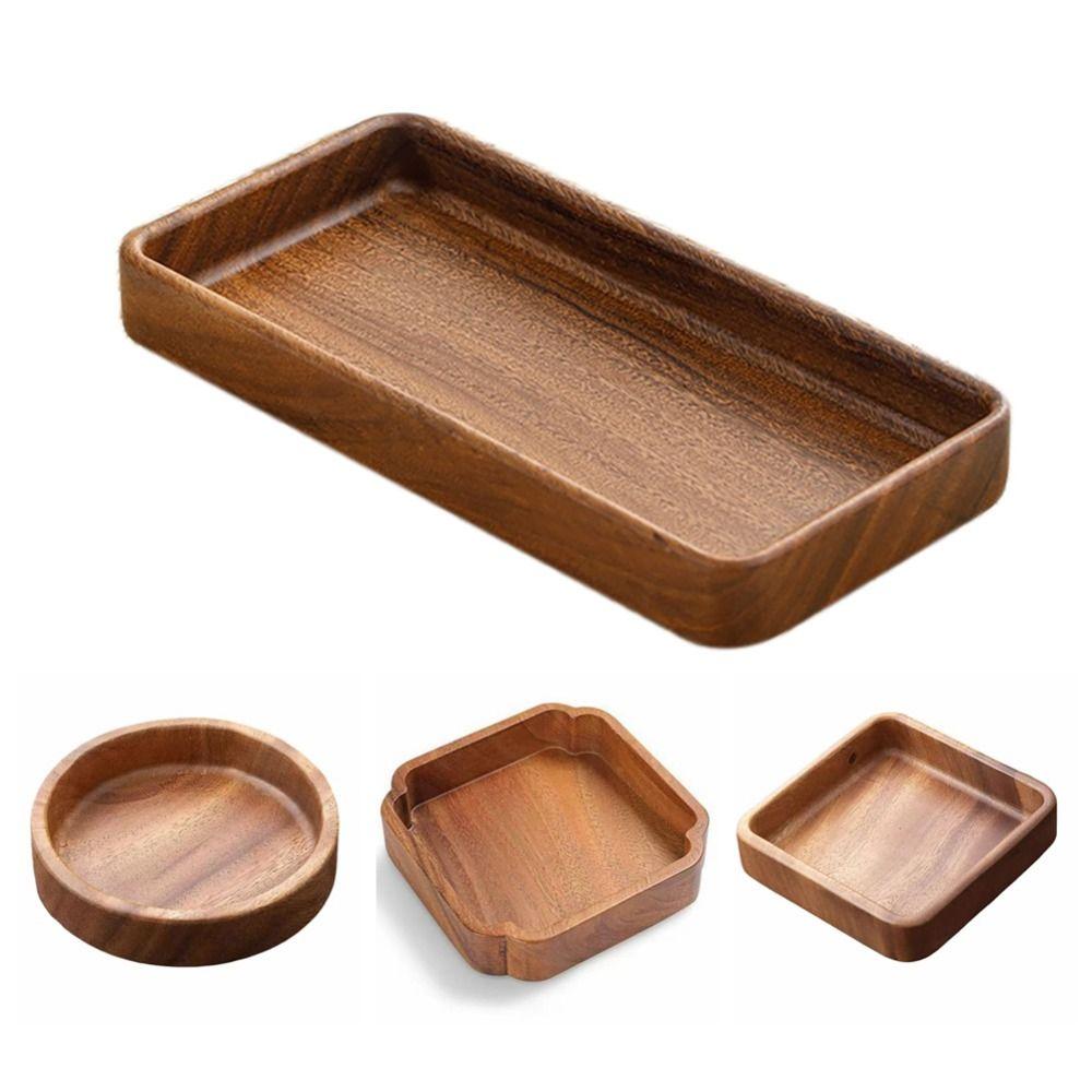 Stackable Candy Plate Japanese Style Fruit Tray Versatile Dessert Plate Tea Serving