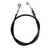 Motorcycle Modified Front And Rear Disc Brake Oil Pipe 80CM Motorcycle Racing Hydraulic Brake Hose For Most Motorcycles