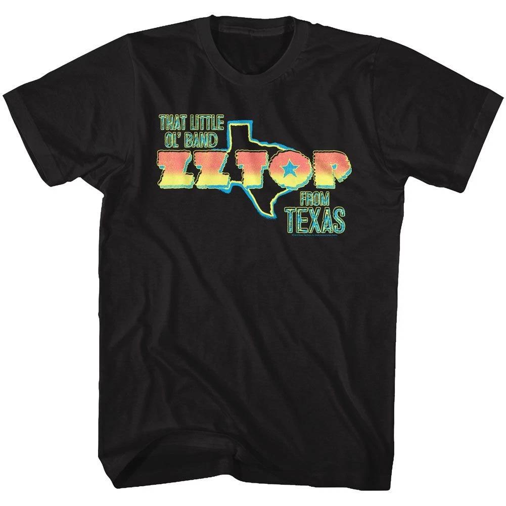 Музыкальная футболка ZZ Top Техасская группа 100