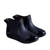 Water shoes short rain shoes men's fashion work rubber shoes non-slip outer wear fishing shoes rain boots