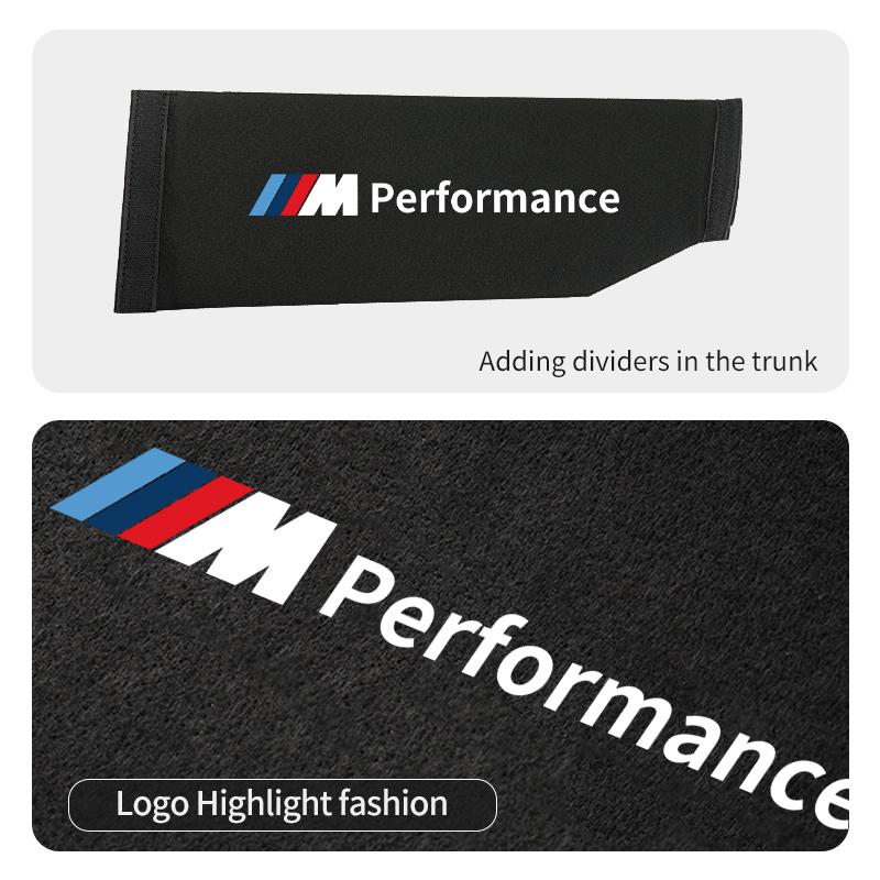 2025 Hot Car Trunk Partition Storage Box M Performance For BMW E46 E90 E60 F30 F10 F30 E39 G20 G30 G32 X1 F48 X2 X3 F25 G01 X5 G