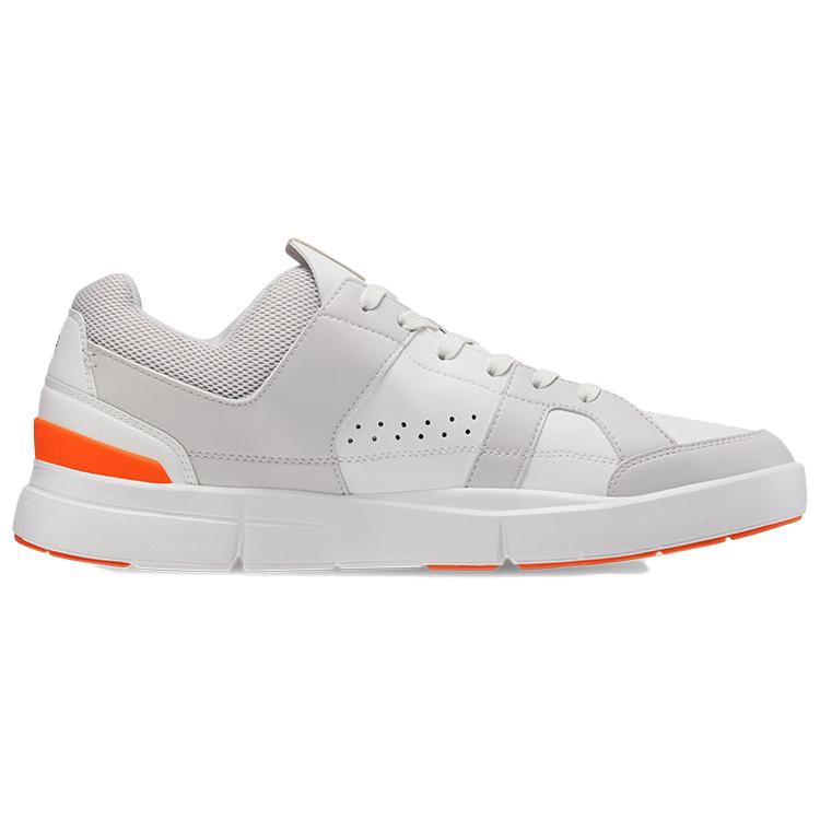 ON The Roger Clubhouse Frost Flame Men Sneakers White 48.98507