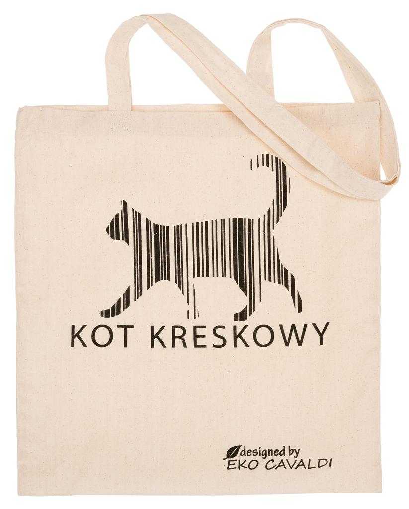 Cotton Bag. EKO-23-(CARTON CAT)-2105 Natural
