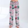 Women's Casual Fashion Christmas Printed Trousers Plush Casual Pants