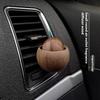 Car Wooden Essential Oil Diffusers-Spherical Design Natural Fragrance Dispersion Bedroom Decor Diffuser Car Home Room Fragrance