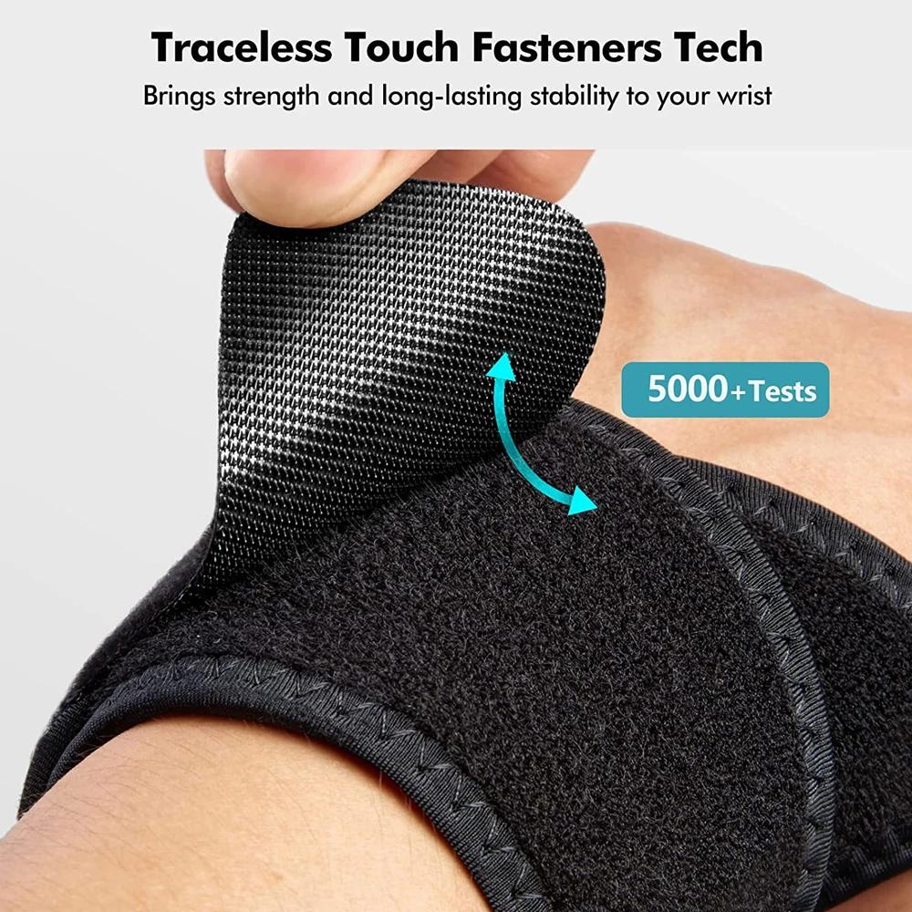 Durable And Safe 1 Pc Wrist Band Support For Adjustable Wrist Bandage Brace For Sports Wristband Compression Wraps Tendonitis Pain Relief