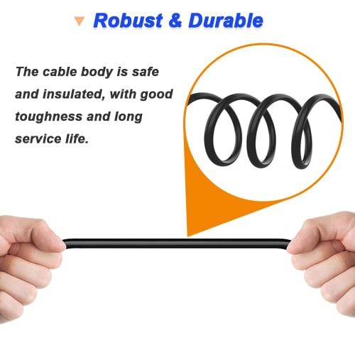 Xiatiaosann Dual 1/4" To XLR Male Y Splitter Cable, XLR Male To Dual 6.35mm TS Mono Male Microphone Audio Converter Cable for Mixers, Amplifiers