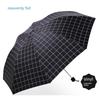 Paradise Umbrella Checkered Umbrella Extra Large Umbrella for Men and Women 3-Fold Umbrella Extra Large 8 Bone Double Business Dual-Use Umbrella