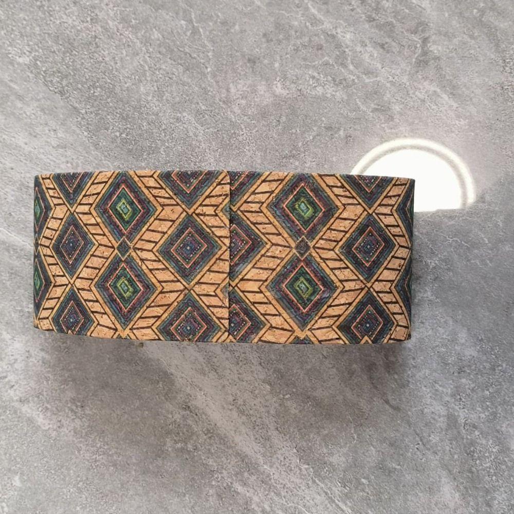 Cork Mural Glasses Case Hard Shell Storage Box Trendy Sunglassex Box  for Women Men