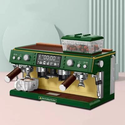 928pcs Mini Blocks Kids Building Toys DIY Bricks Girls Boys Puzzle Coffee Machine Holiday Gift Home Decor DZ6017 No Box