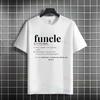 Funny Uncle Funcle Definition Tshirt For Unisex Casual Fashion Streetwear Pure Cotton Short Sleeve Tshirt Outdoor Clothing