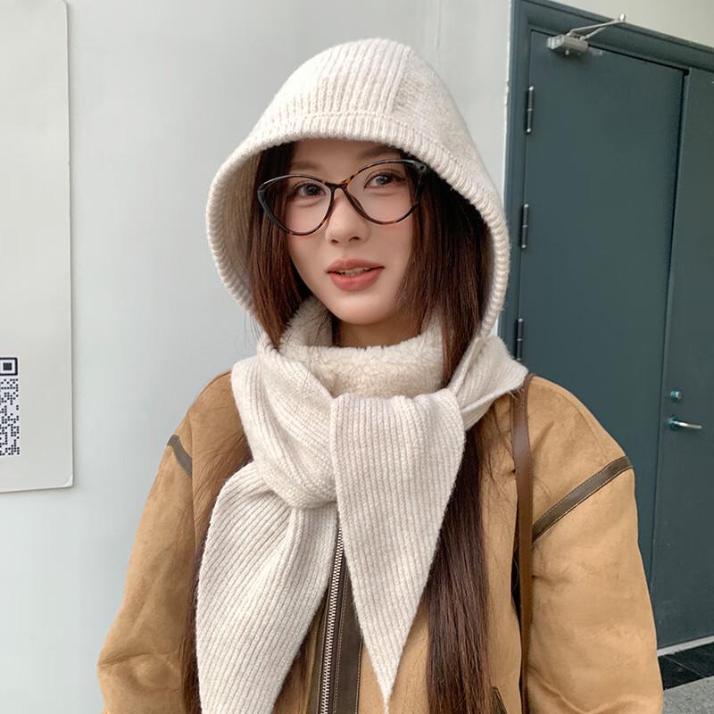 Mei Wan Er Knitted Balaclava Neck Warmer A-669