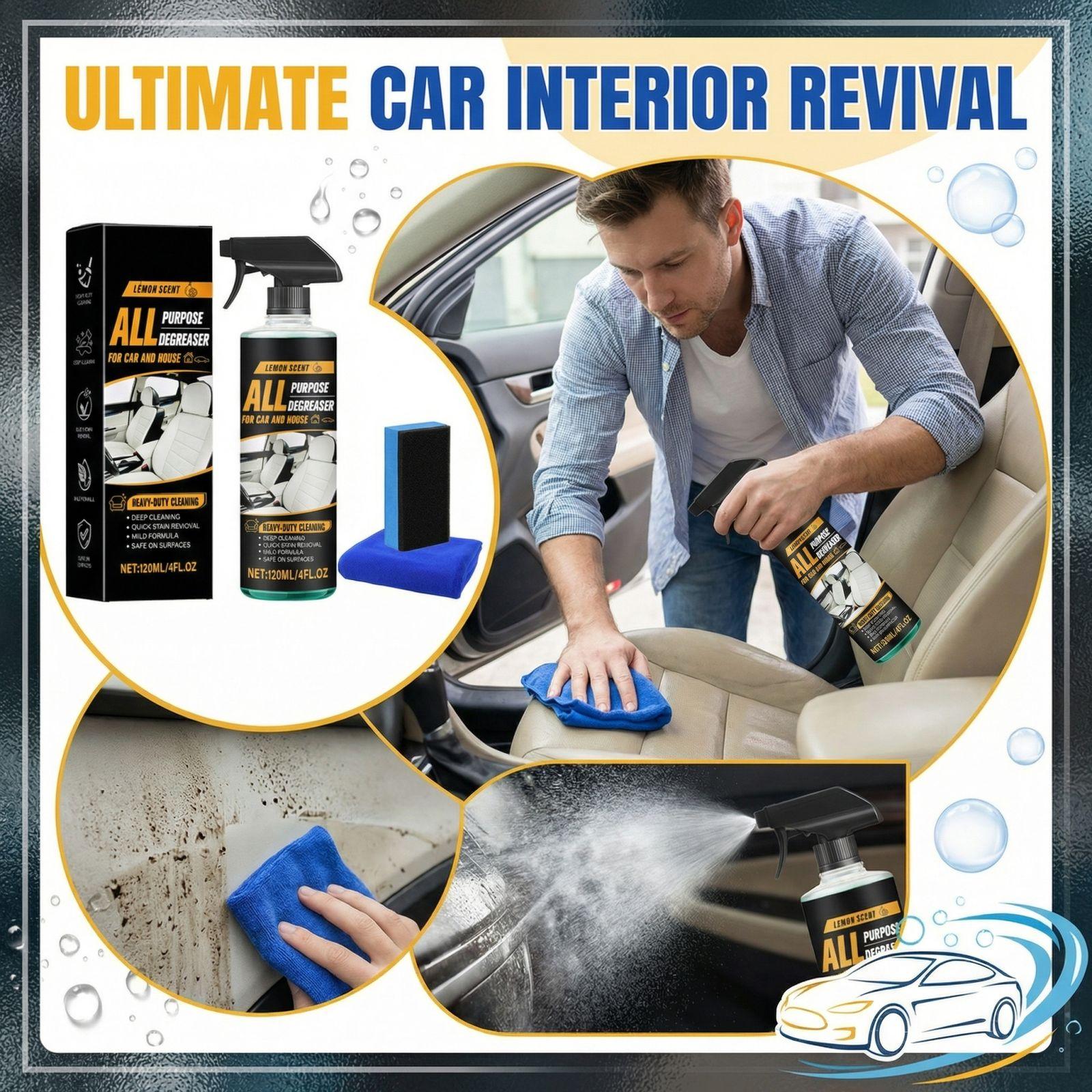 

Car Coating Spray Appearance Paint Cleaner Sponge Towel Set(120ml) one size