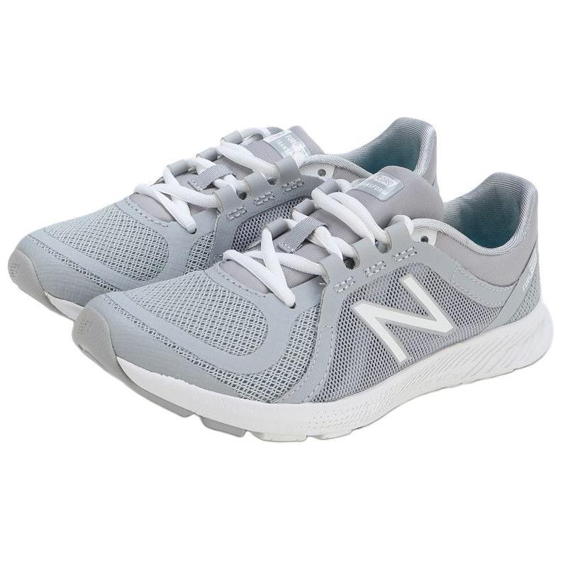 New Balance Nb FuelCore Comfortable Fabric Synthetic Leather Low Top Running Shoes Women sneaker Light-Gray WX77SW2