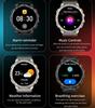 2026 New Military 1100mAh Battery Smart Watch 1.7" AMOLED Screen Compass GPS Flashlight Bluetooth Call Waterproof 5ATM Swim Smartwatch Men