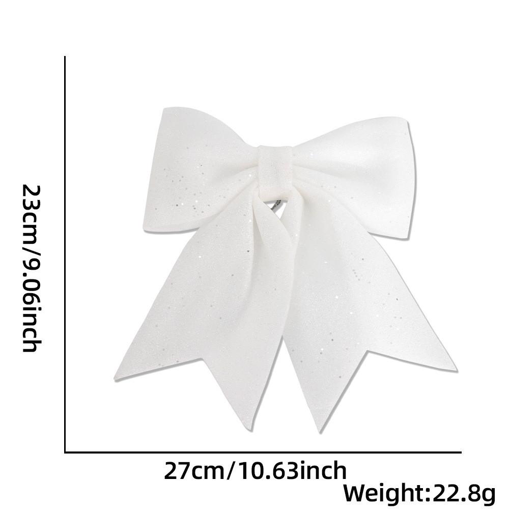 Pearl Stylish Cotton Glitter Bow Ornaments Ideal For Holiday Decor And Diy Projects Craft