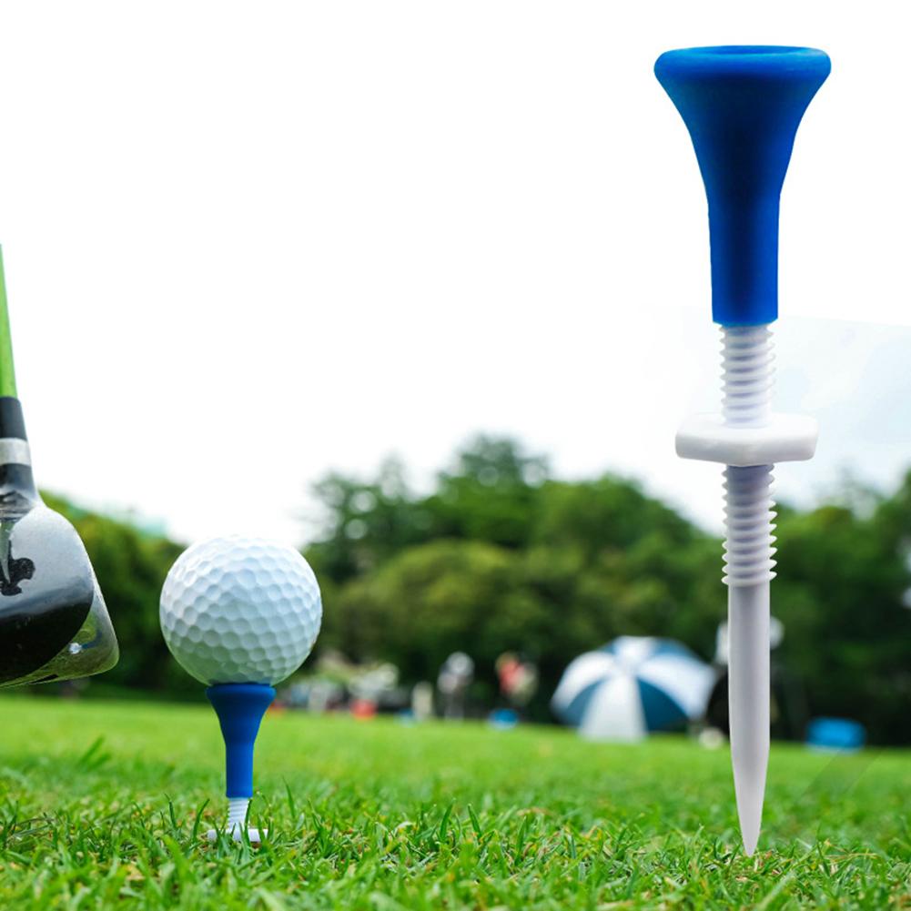 5pcs Golf Spikes Adjustable Height Golf Training Ball Tees Portable Reusable Training Aids Outdoor Sports Accessories