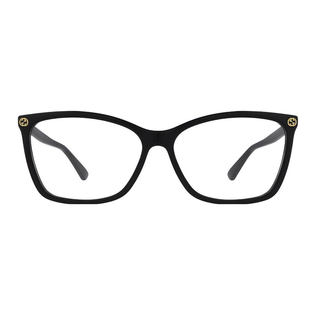 GUCCI Trendy Avant-garde Sunglasses Black