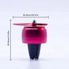 Car Air Freshener LED Mini Perfume Clip For Car Air Outlet Aromatherapy Freshener Auto Accessories Colorful Options Available