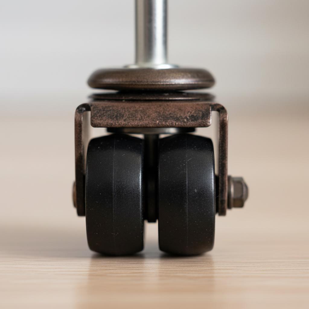 Upright Piano Caster Wheel Heavy Duty Antique Piano Caster Wheel Instrument Hardware High Load Capacity for Replacement