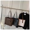 Retro Pu Tote Bag For Women With Large Capacity And Zipper Closure Perfect For Daily Use