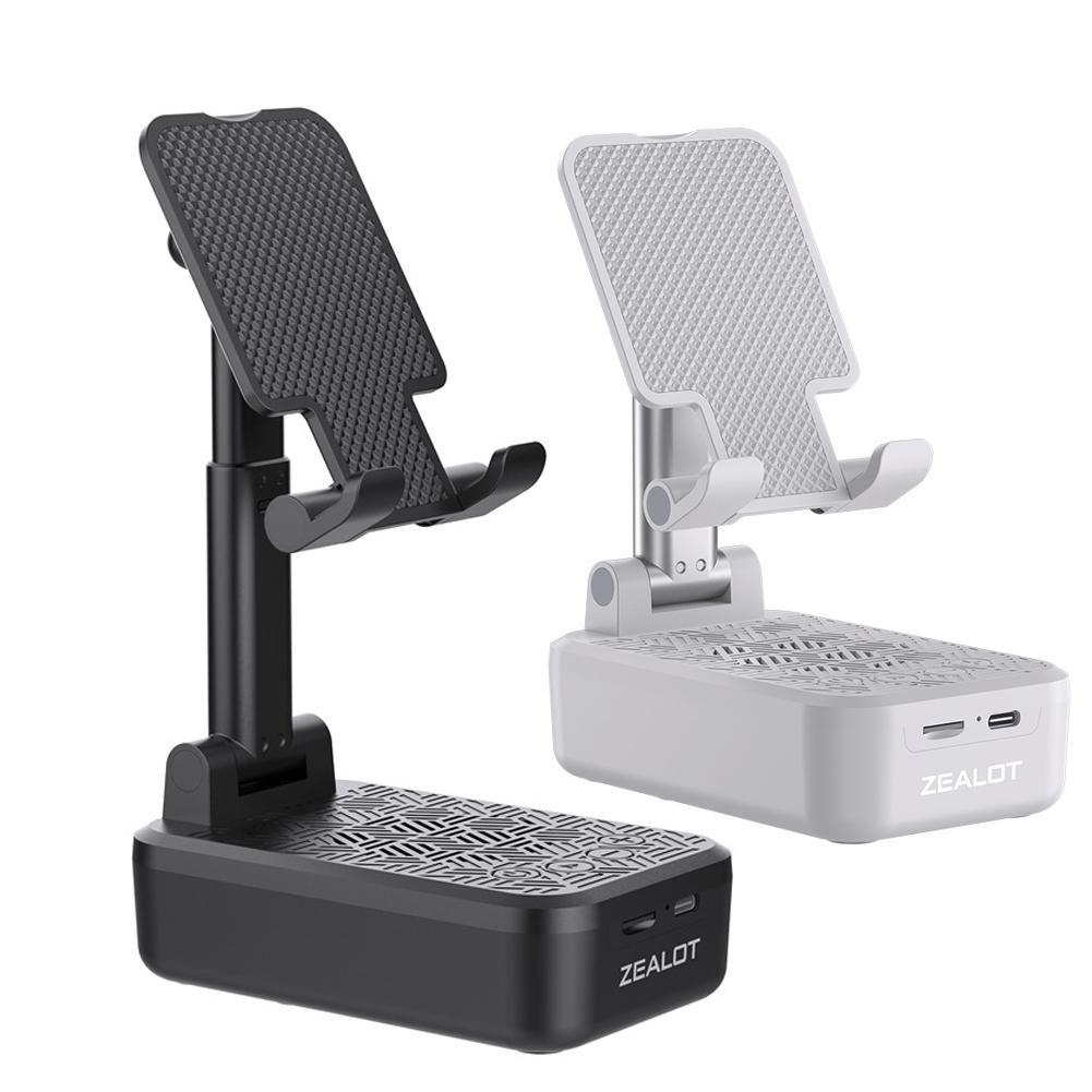 Bluetooth Lautsprecher Haushalt und Faltbare Telefon Halter Sound 1200mAh TF Box Suppot Tabletten gebaut U7G6