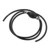 2.1m 6.89ft Universal Fuel Line Assembly Boat Motor Fuel Hose with Primer Bulb for Outboard RV Yacht Caravan