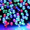 LED Solar String Light Garland Fairy Lights Colorful Solar Lamp Waterproof Christmas Outdoor Lighting for Garden Yard Decoration
