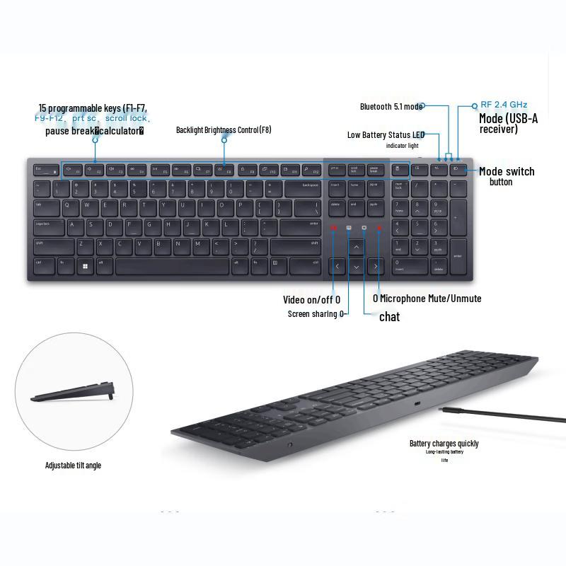 Dell KM900 Wireless Keyboard and Mouse Combo
