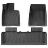 FIT for XIAOMI SU7 2024 Car Floor Mats Cargo Liner Trunk Pad TPE Seat Back Cushion 3D Left-hand Drive Internal Accessories