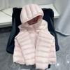 Women Winter Lightweight Down Coat Short Hooded Warm Puffer Jacket Thickened Quilted Outerwear