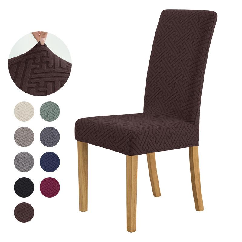 Thick Stretch Chair Cover for Home and Hotel Dining Chairs, One-Piece Computer Chair Cover