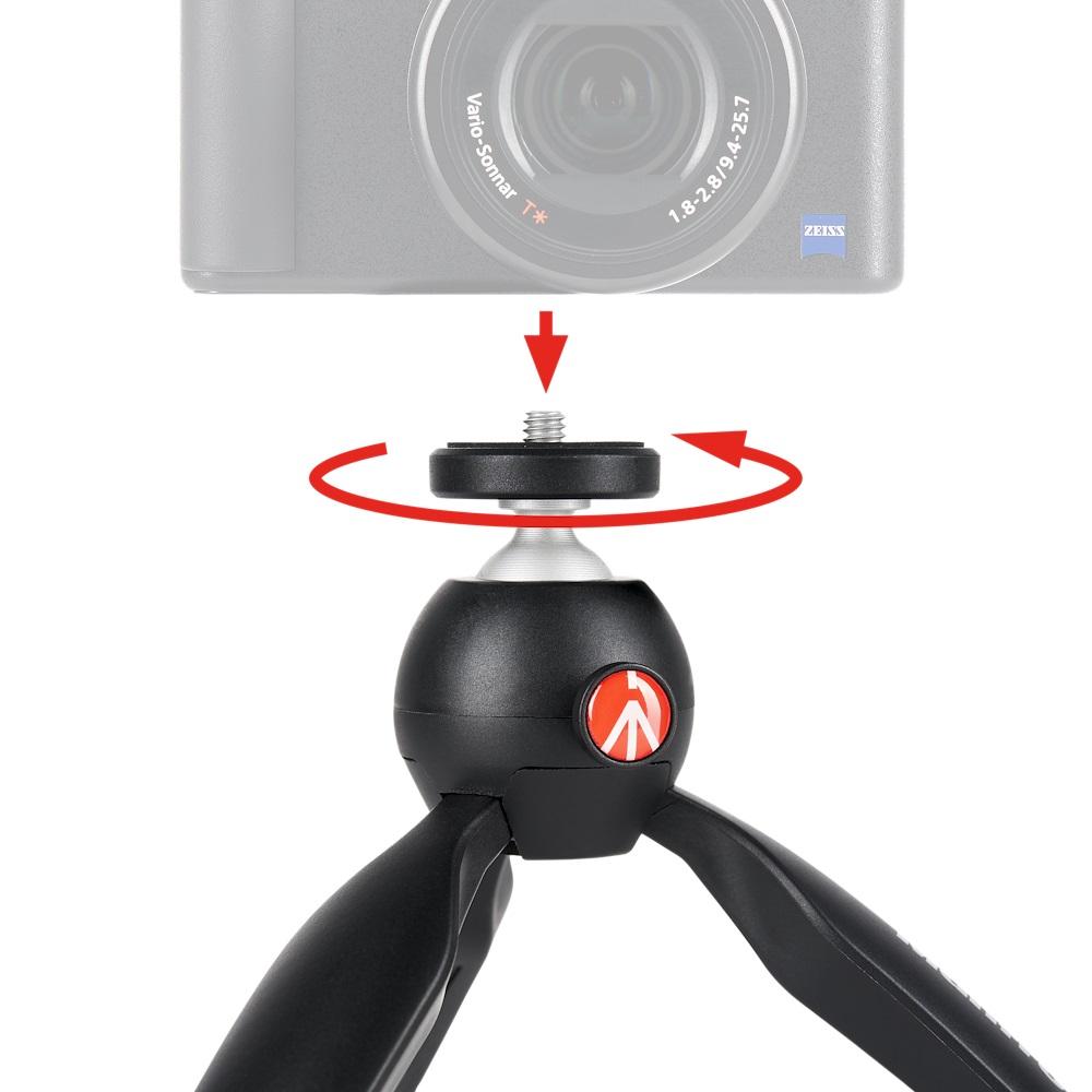 Statyw Stołowy Manfrotto PIXI MII Czarny