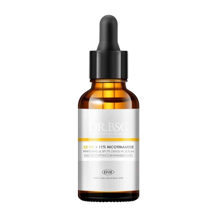 Efix Dr.Bsc 2X Vc Whitening & Spots Dissolve Serum (Plus 11% Nicotinamide)