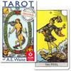 Rider Standard Arthur Edwards Edition Tarotkortutgave med japansk hefte Rider-Waite "Lommebokmanual"